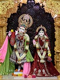 Bhagwan Shri Krishna and Shri Radhaji